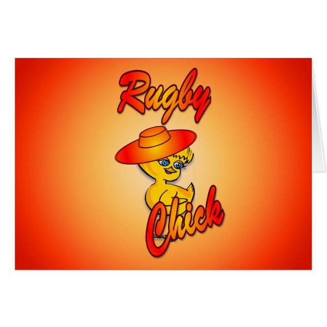 Rugby Chick #5 (Vorderseite (Horizontal))