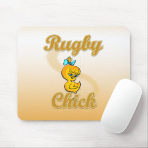 Rugby Chick Mousepad
