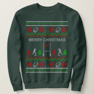 Rugby Christmas Jumper Sweatshirt