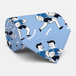 Rugby-Design-Schlips Krawatte