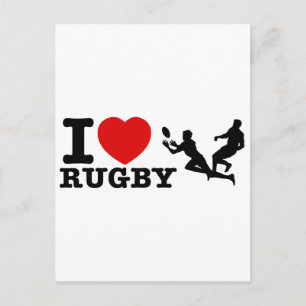 Rugby Designs Postkarte