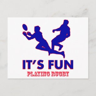Rugby Designs Postkarte