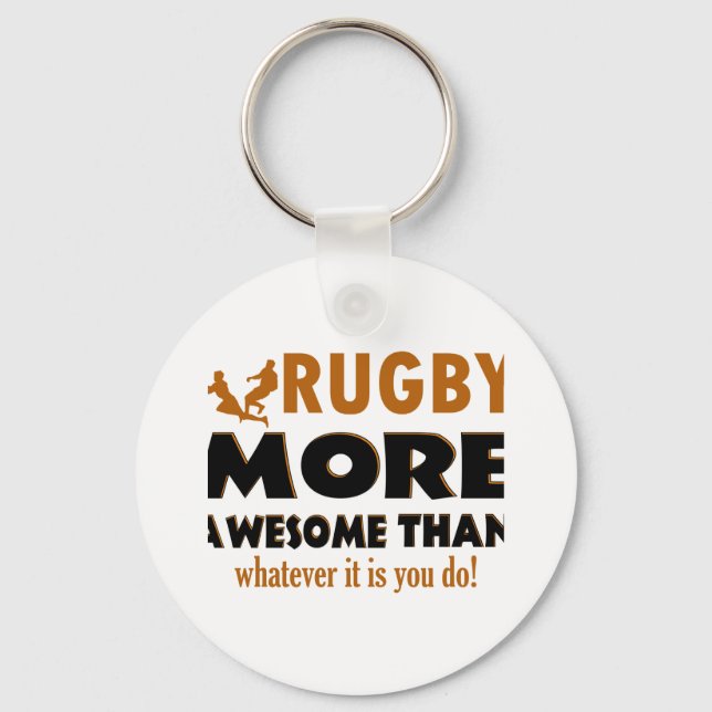 Rugby Designs Schlüsselanhänger (Vorderseite)
