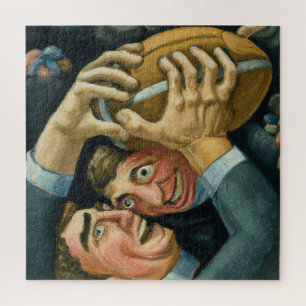 Rugby Duel 676 Piece Jigsaw Puzzle