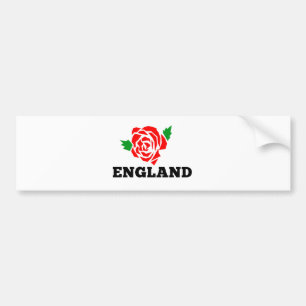 Rugby-England-Englisch-Rose Autoaufkleber