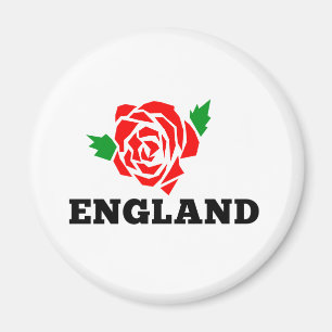 Rugby-England-Englisch-Rose Magnet