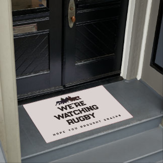 Rugby Fan Doormat Fußmatte