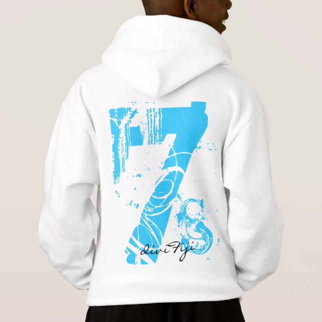 Rugby Fanwear des Fidji 7 de la jeunesse (Dos)