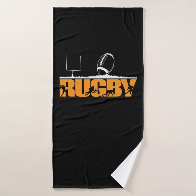 Rugby Football Badehandtuch (Badehandtuch)