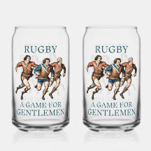 Rugby Gentlemen Printed 16oz Can Brillen