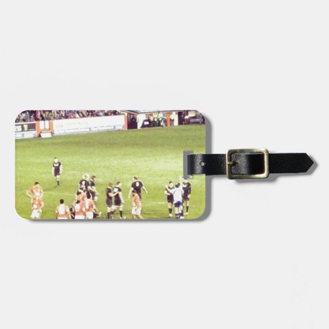 Rugby Gepäckanhänger (Vorderseite horizontal)