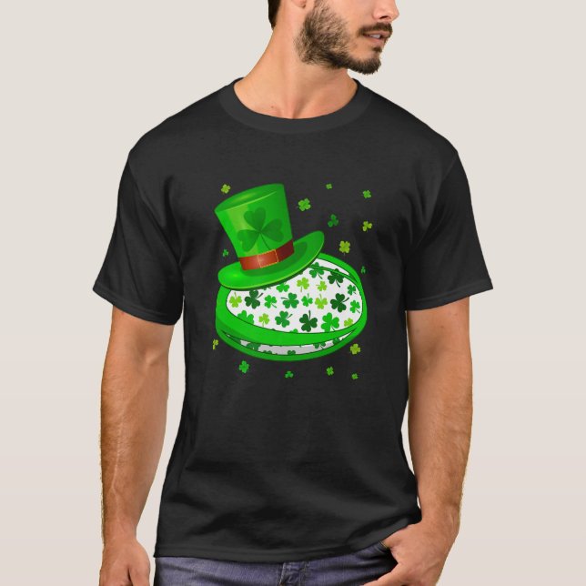 Rugby Irish Leprechaun Kostume Boys Men St Patrick T-Shirt (Vorderseite)
