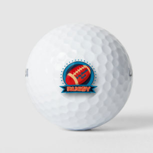 Rugby ist mein Lieblingssport, American Football L Golfball