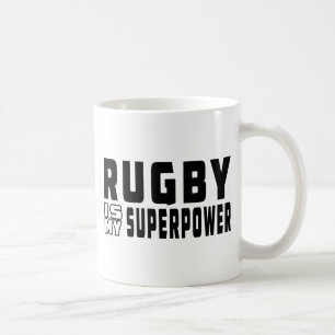 Rugby ist meine Supermacht Kaffeetasse