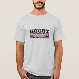 Rugby-Kontakt-Sport-Zusammenstoß-Sport T-Shirt