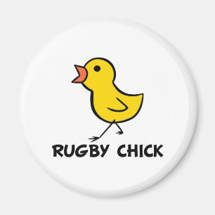 Rugby-Küken-Magnet Magnet