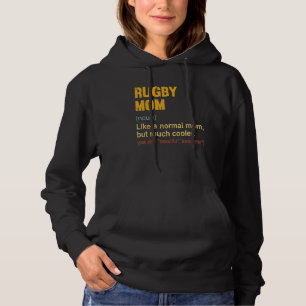 Rugby Mama Definition Proud Rugby Mama Hoodie