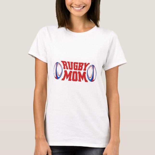 Rugby Mama T-Shirt (Vorderseite)