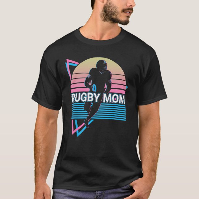 Rugby Mama T-Shirt (Vorderseite)