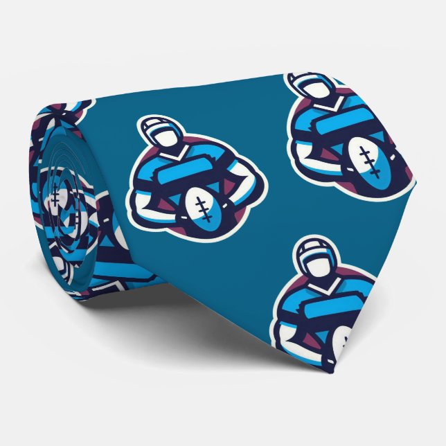 Rugby Neck Tie Krawatte (Gerollt)