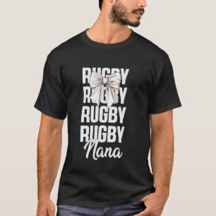 Rugby Oma Rugby Spielerin Stylische Sportarten Oma T-Shirt