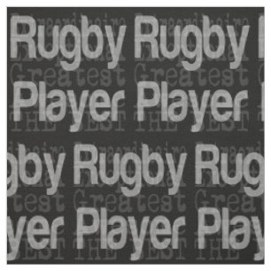 Rugby Player Extraordinaire Stoff