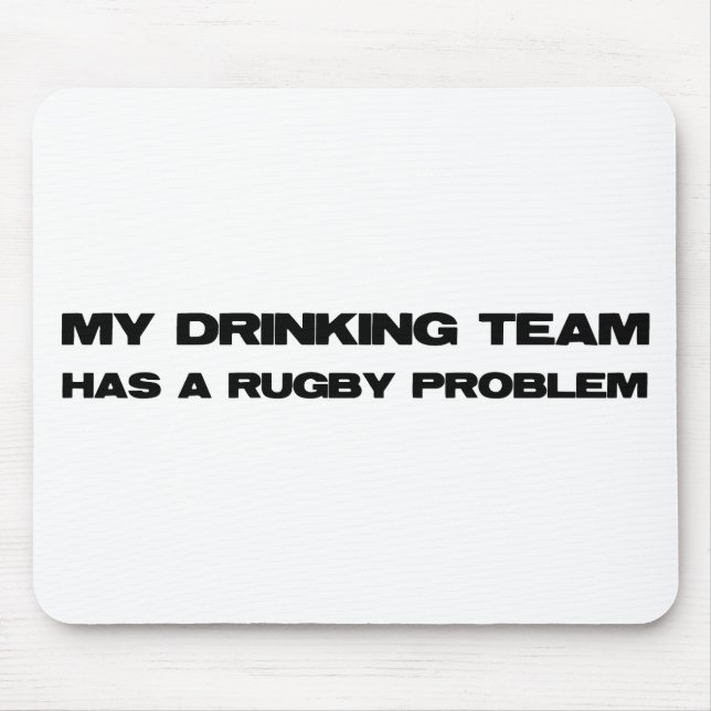 Rugby-Problem Mousepad (Vorne)