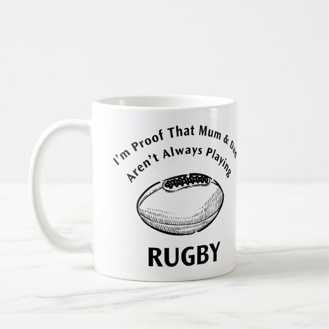 Rugby Proof Tasse (Links)