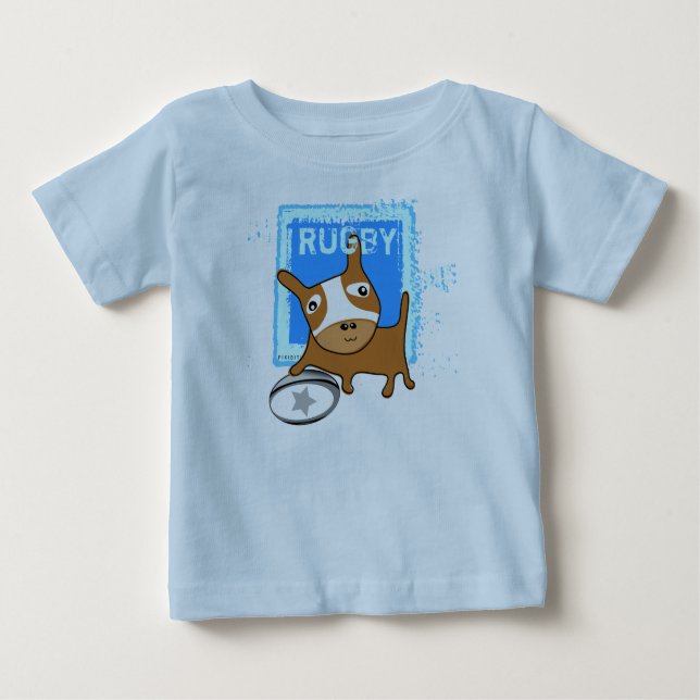 Rugby Puppy T - Shirt 2 (Vorderseite)