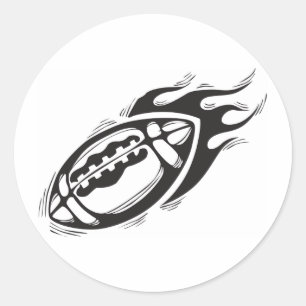 Rugby Runder Aufkleber