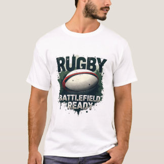 Rugby – Schlachtfeldbereit Urban Grafik T-Shirt