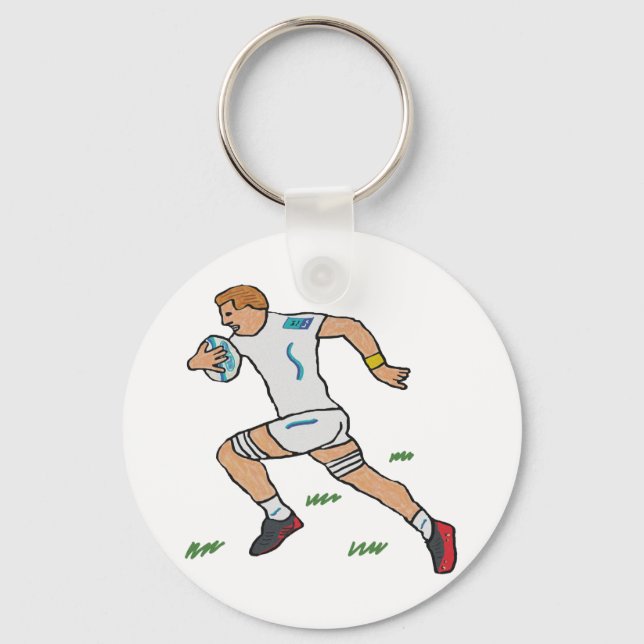 Rugby Schlüsselanhänger (Vorderseite)