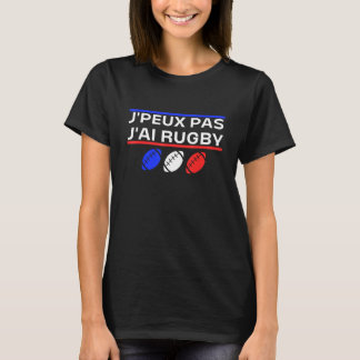 Rugby Spaß Comic I Can't Rugby Funny Gift T-Shirt