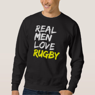 Rugby Sprichwort Mens Rugby Club Liebe Rugby Sweatshirt
