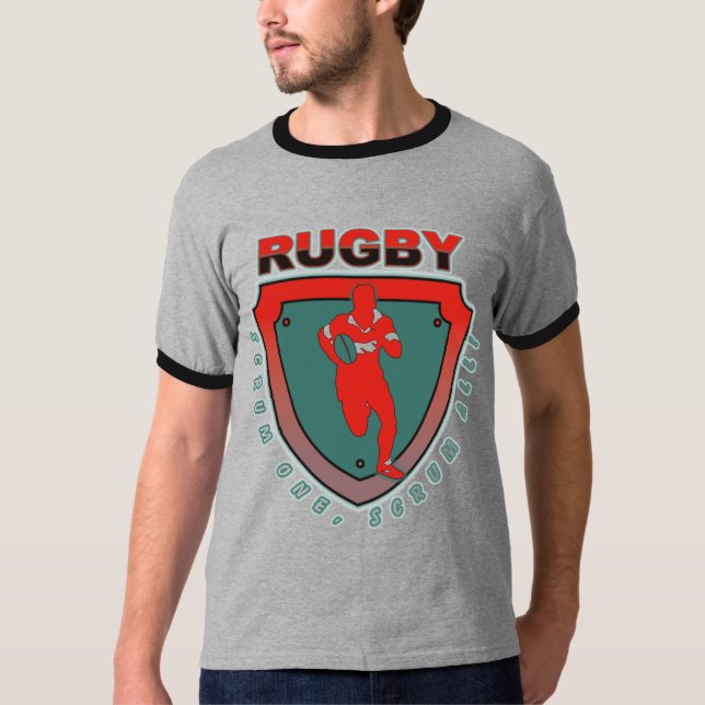 Rugby T-Shirt (Vorderseite)