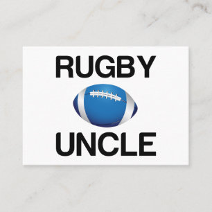 RUGBY UNCLE VISITENKARTE
