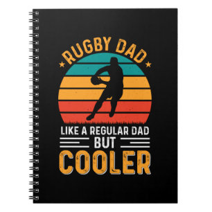 Rugby Vater Notizblock