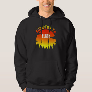 Rugby Von Rugby abhängig Hoodie