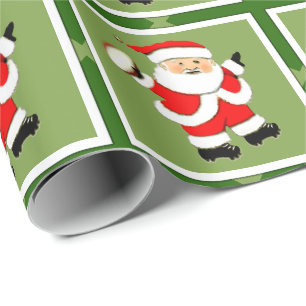 Rugby-Weihnachtsgeschenk Geschenkpapier