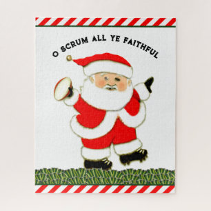 Rugby-Weihnachtsgeschenk-Puzzle