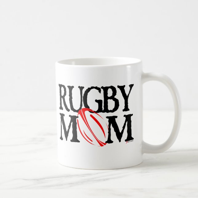 Rugbymamma Kaffeetasse (Rechts)