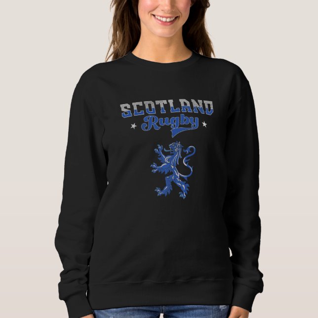 Rugbyspieler aus Schottland Rugby oder Scotti Sweatshirt (Vorderseite)