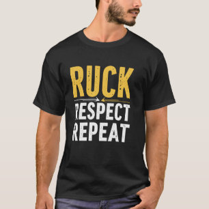 Rugbyspielerin der Frauen 2019 weiblicher Fan Tack T-Shirt