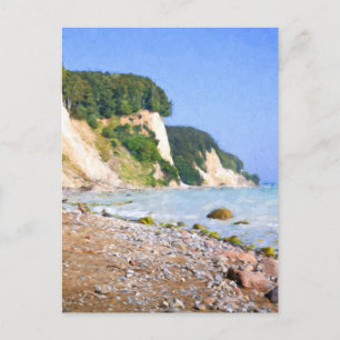 Rügen Chalk Cliffs Postkarte