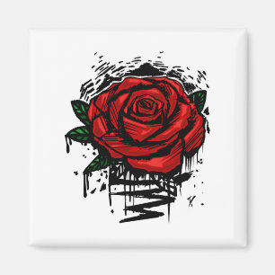 Rugge Rose Magnet