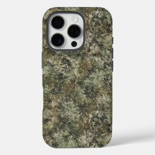 Rugged Camouflage Blätter Handy Case