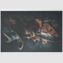 Rugged Captain Charisma Pirate Decoupage