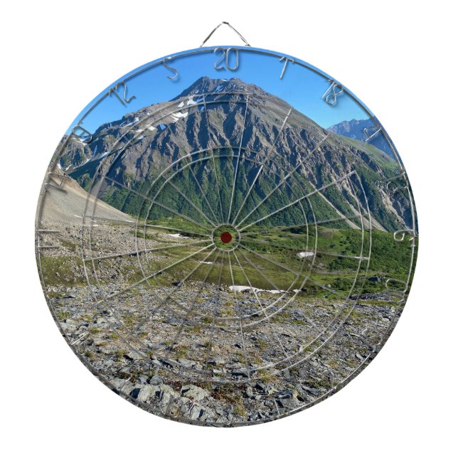 Rugged Mountain Adventure - Summer Hip Dartboard Dartscheibe (vorne)