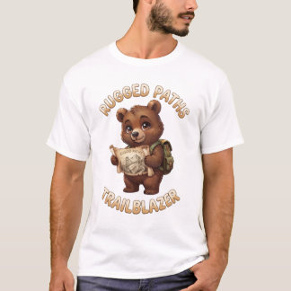Rugged Paths Trailblazer Bär Männer T-Shirt