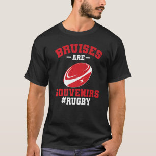 Rugger League Rugby-Spieler Prellungen Sind Erinne T-Shirt
